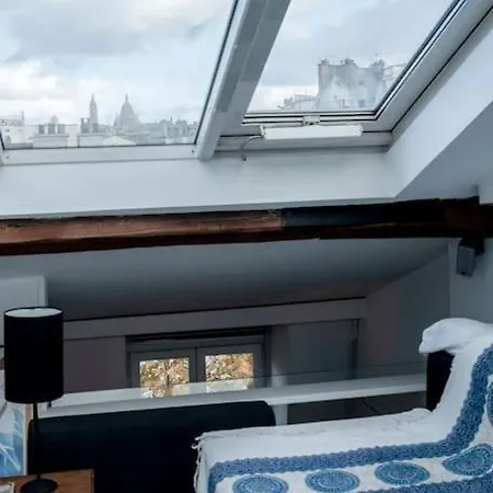 Apartment Sacr-coeur View Skylight Haven