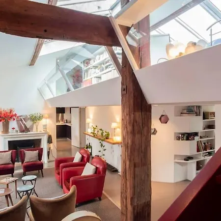 Apartment Sacr-coeur View Skylight Haven